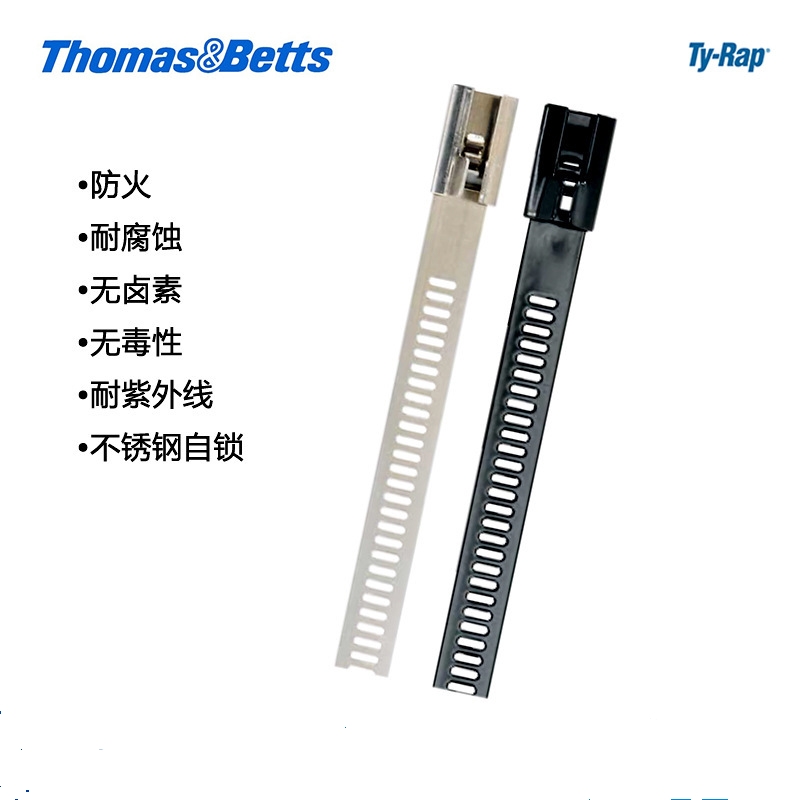 ThomasBetts TYS12-470 Ty-Rap 316自鎖式不銹鋼電纜